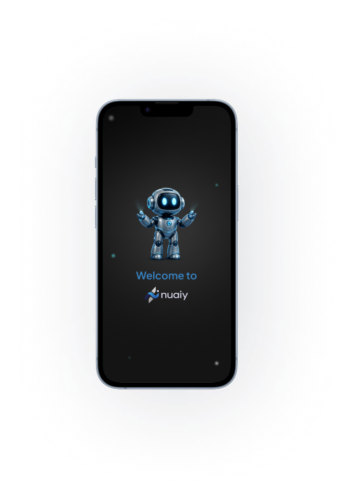 nuaiy app main screen